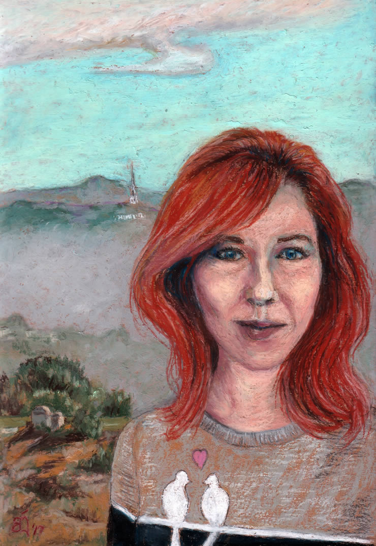 A Creative Journal of an Artist A Collaborative Portrait Project and Interview with Artist Dana