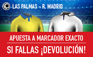 sportium promocion marcador exacto Las Palmas vs Real Madrid 24 septiembre sportium promocion marcador exacto Las Palmas vs Real Madrid 24 septiembre