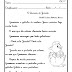 O SUMIÇO DE JACINTO - TEXTO E INTERPRETAÇÃO - 2º ANO/ 3º ANO