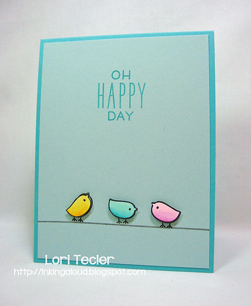 Oh Happy Day-designed by Lori Tecler-Inking Aloud-stamps from Lawn Fawn