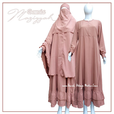 Gamis Syari Maziyyah Coksu Tua Gamis Syari Maziyyah Coksu Tua