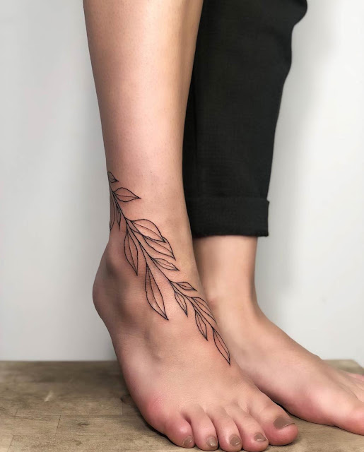 Tatuagens femininas para o tornozelo Tatuagens femininas para o tornozelo