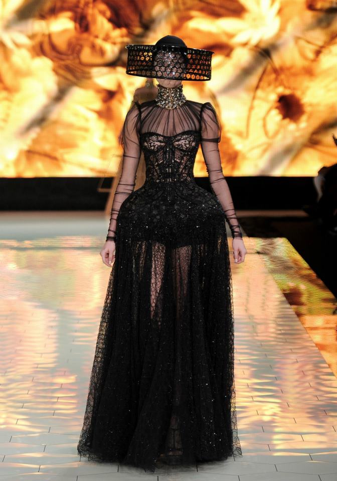 She's in Fashion..: Alexander McQueen Paris SS13