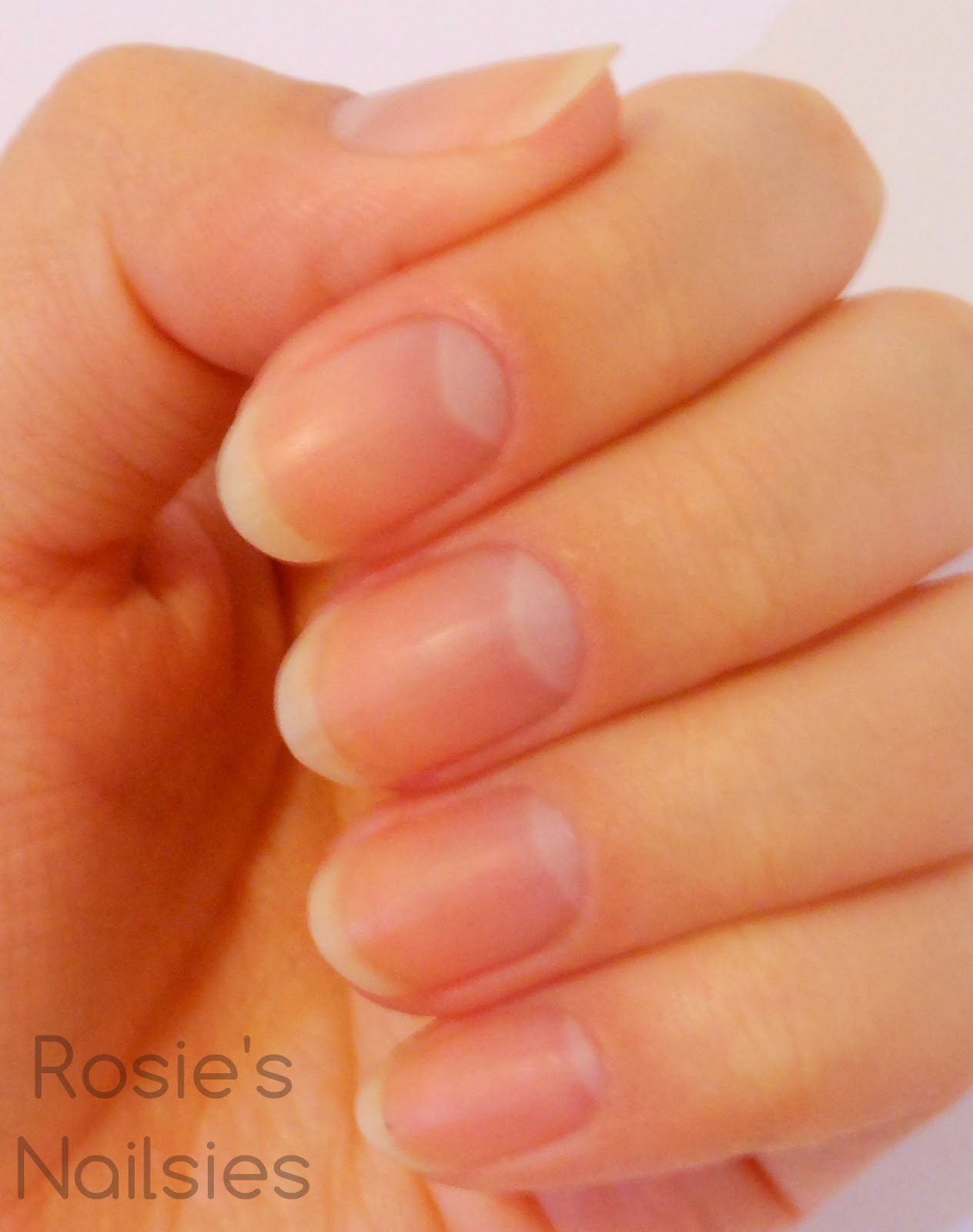 Bare nails of rosies nailsies
