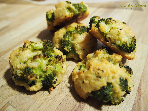 Tortitas de brócoli al horno