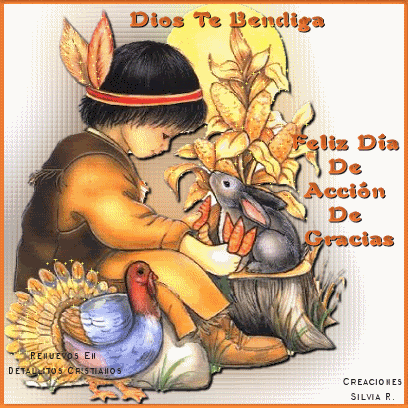 Dios Te Bendiga, Feliz Día de Acción de Gracias - Imagenes ...