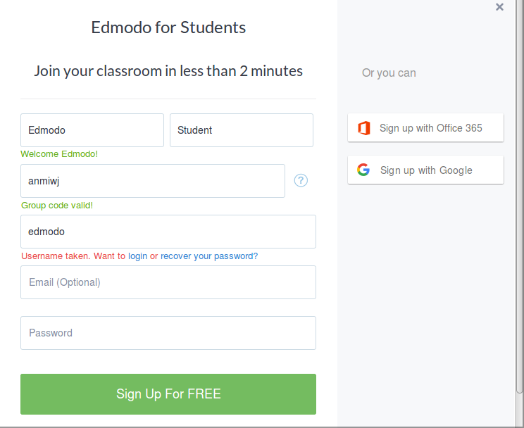 Awww! this username is taken. This username is taken. Please try something different. Username or email is taken. This username is taken.