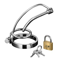 Asylum Locking Chastity Brace this cage comes with an urethral tube for extra protection and pleasure