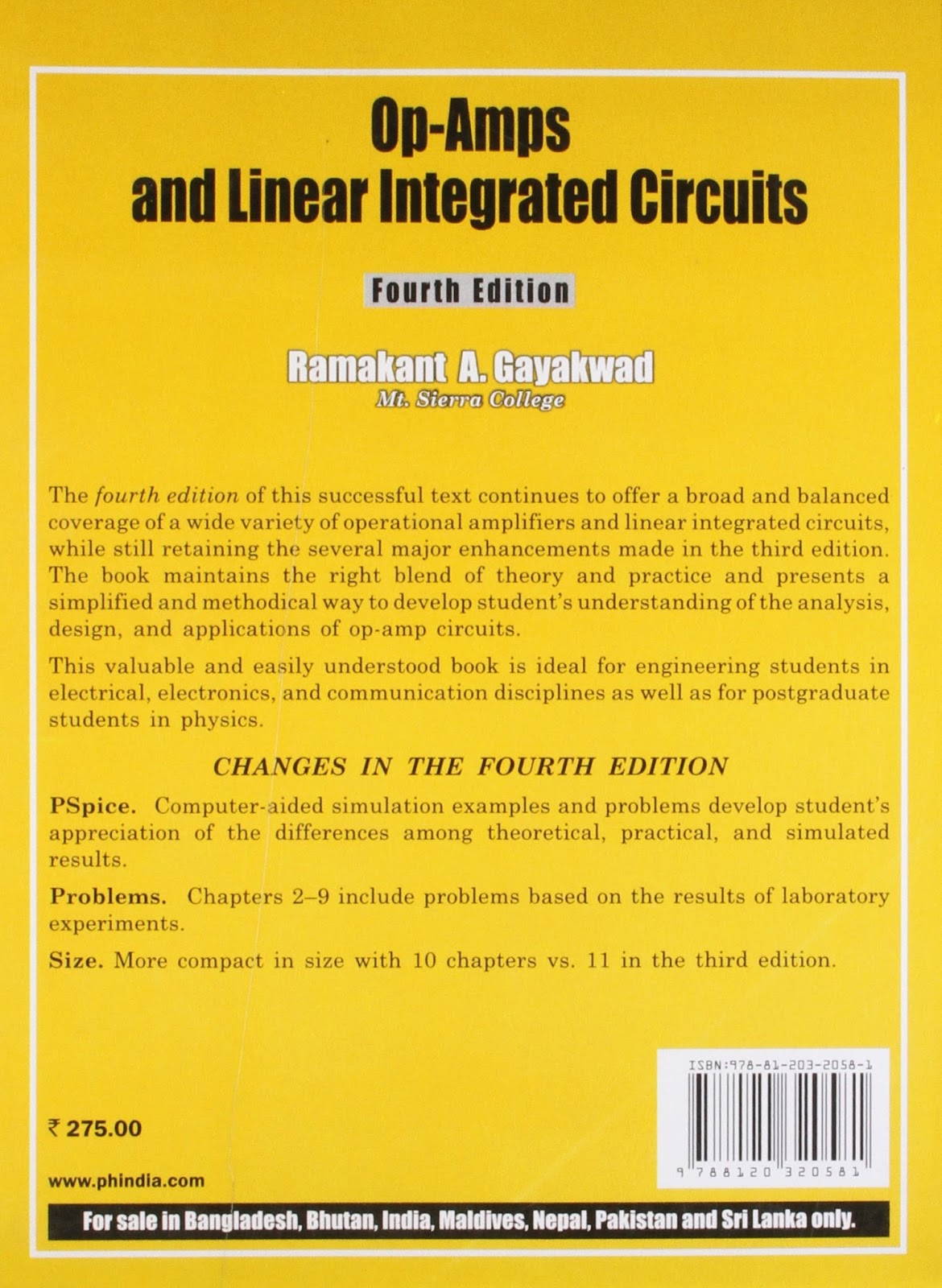 linear integrated circuits by roy choudhary pdf Scribd india