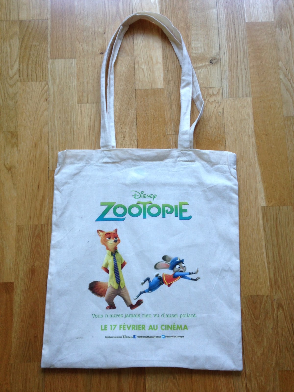 J1 avant la sortie de l'excellent ZOOTOPIE Dans la peau d'une fille