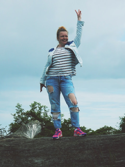 Vanha farkkutakki uuteen uskoon - DIY