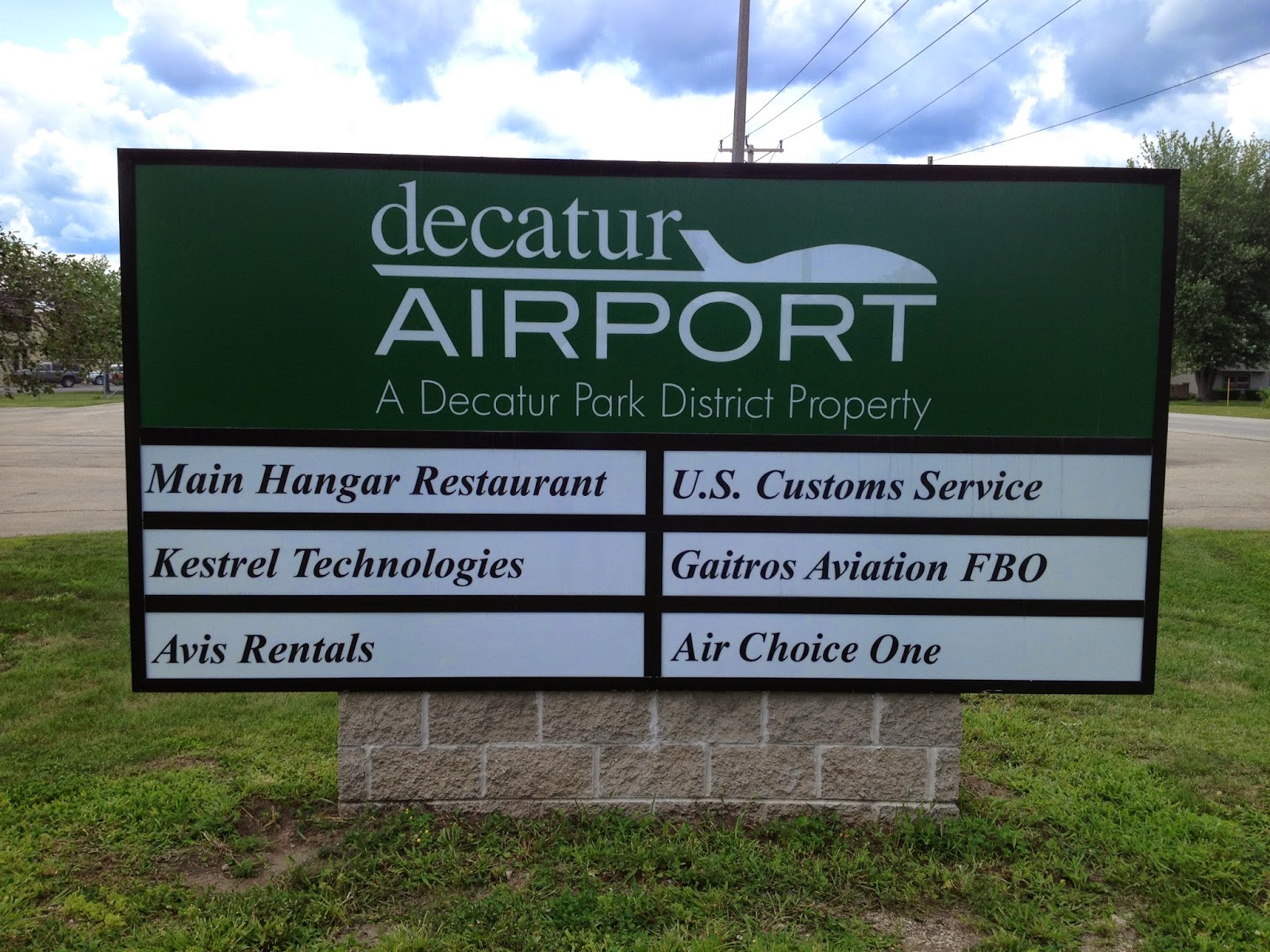 Flight Time Decatur Airport