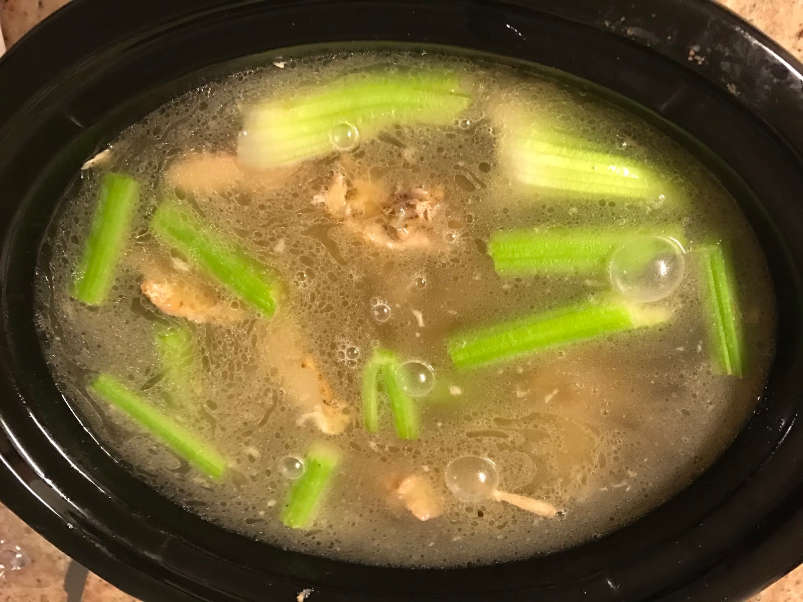 Sarah Shares Slow Cooker Turkey Stock