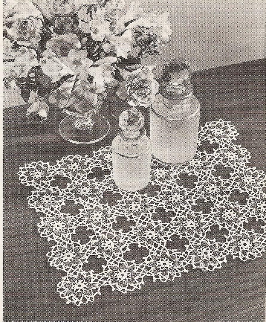 Vintage Crochet Inspiration: Star Book No. 71 Doily Bouquet