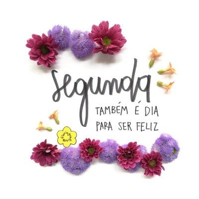 SEGUNDA segunda-feira