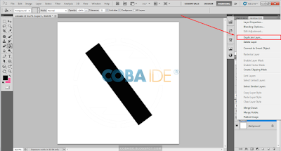 cara membuat logo brand distro di photoshop tutorial bikin logo menggunakan photoshop