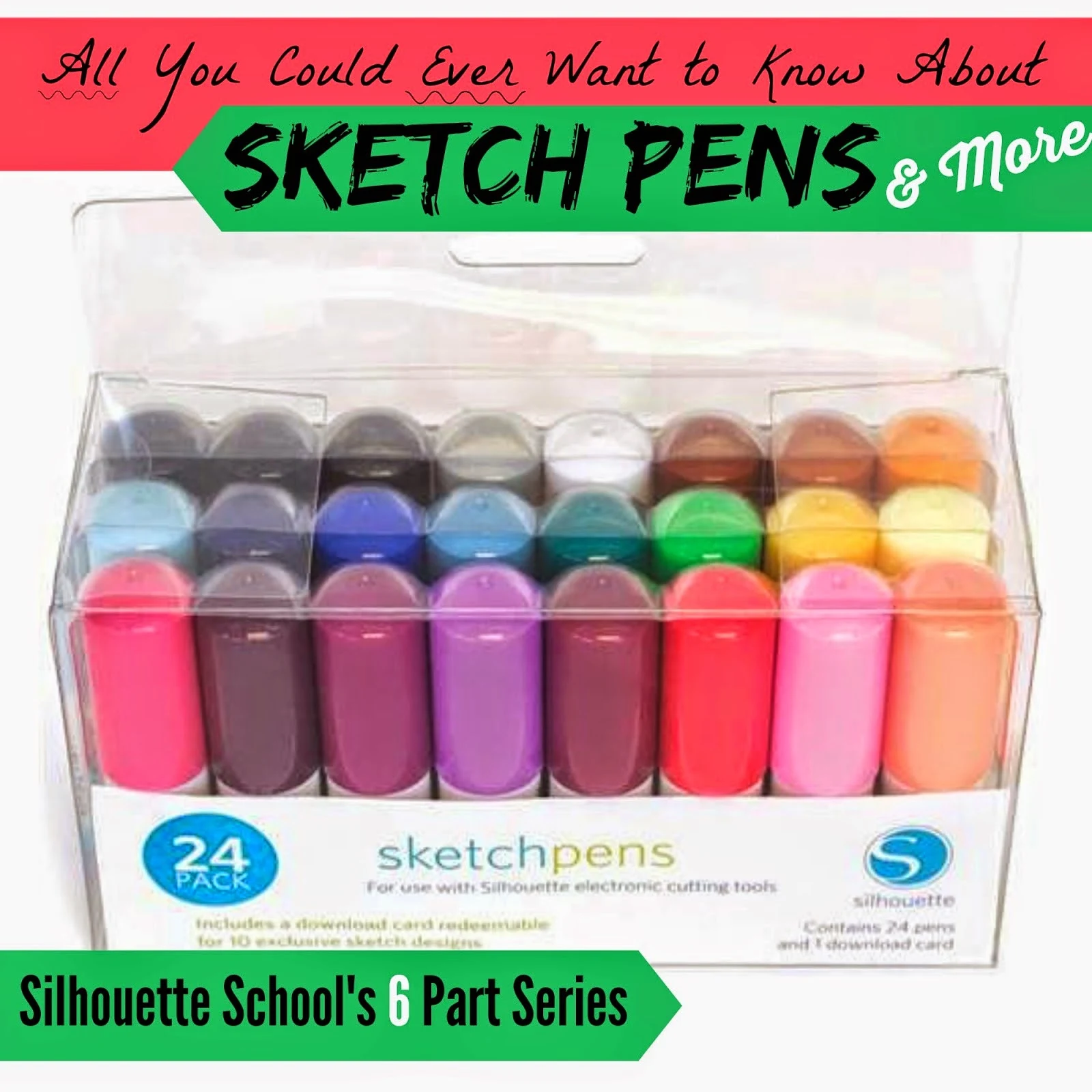 Silhouette pens, Silhouette tutorial, review