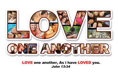 Image result for love one another art