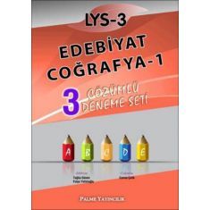 Palme LYS 3 Edebiyat Coğrafya 1 3 Çözümlü Deneme Seti (2015) Palme LYS 3 Edebiyat Coğrafya 1 3 Çözümlü Deneme Seti (2015)