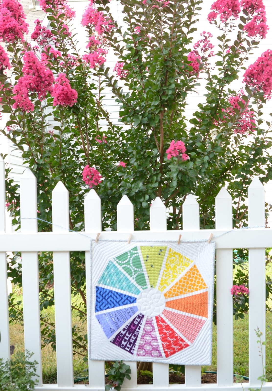 Hyacinth Quilt Designs: Color Wheel Quilt...