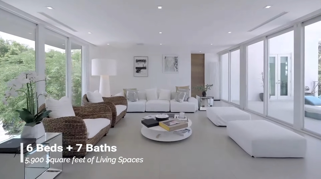 33 Interior Design Photos vs. 481 S Mashta Dr, Key Biscayne, FL Luxury Home Tour