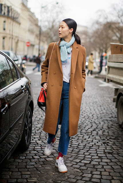 camel coat street style camel coat outfit how to wear camel coat winter 2017 trend