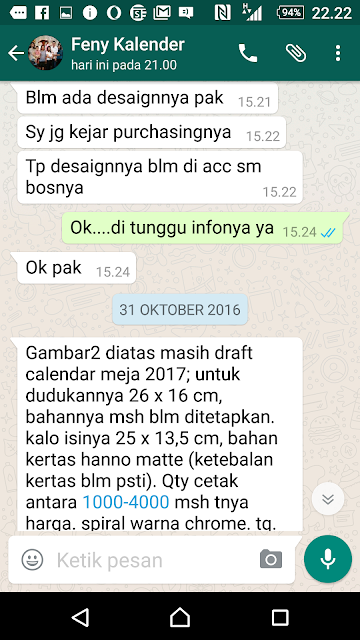 RESPON CETAK KALENDER TAHUN 2017 RESPON CETAK KALENDER TAHUN 2017