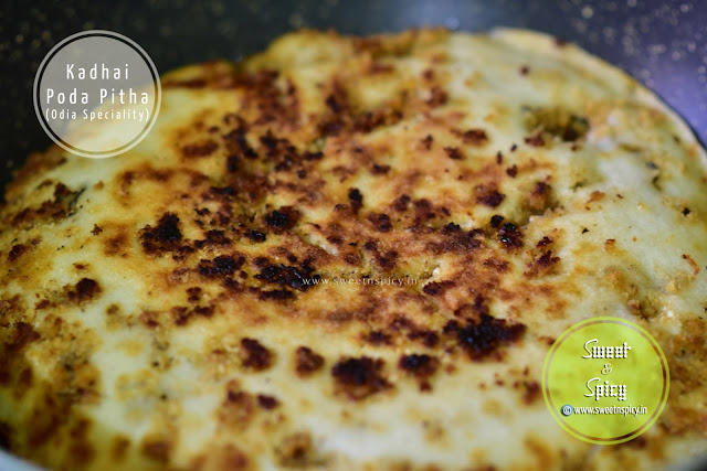 Kadhai Poda Pitha / Jhatpat Poda Pitha Kadhai Poda Pitha / Jhatpat Poda Pitha