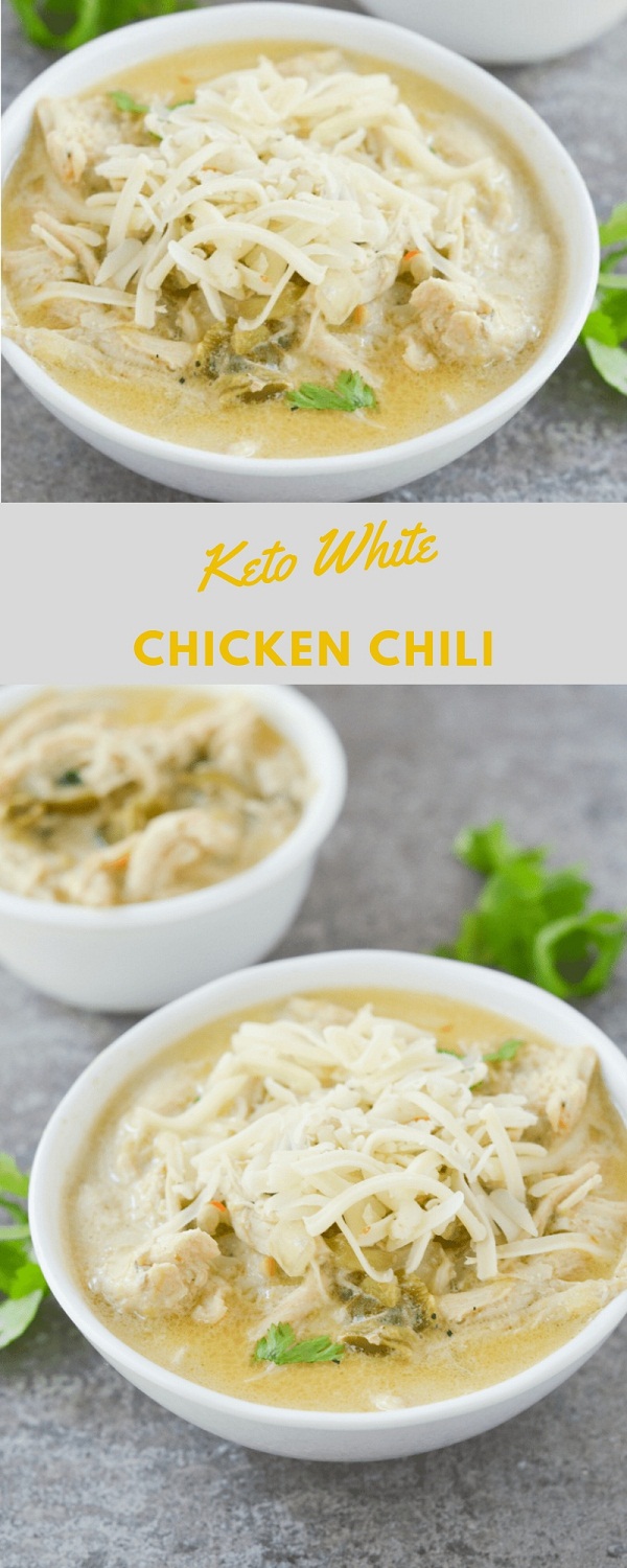 Keto White Chicken Chili Keto White Chicken Chili