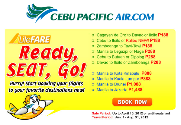 Cebu Pacific Promo Fares 2020 to 2021: Seat Sale for ...