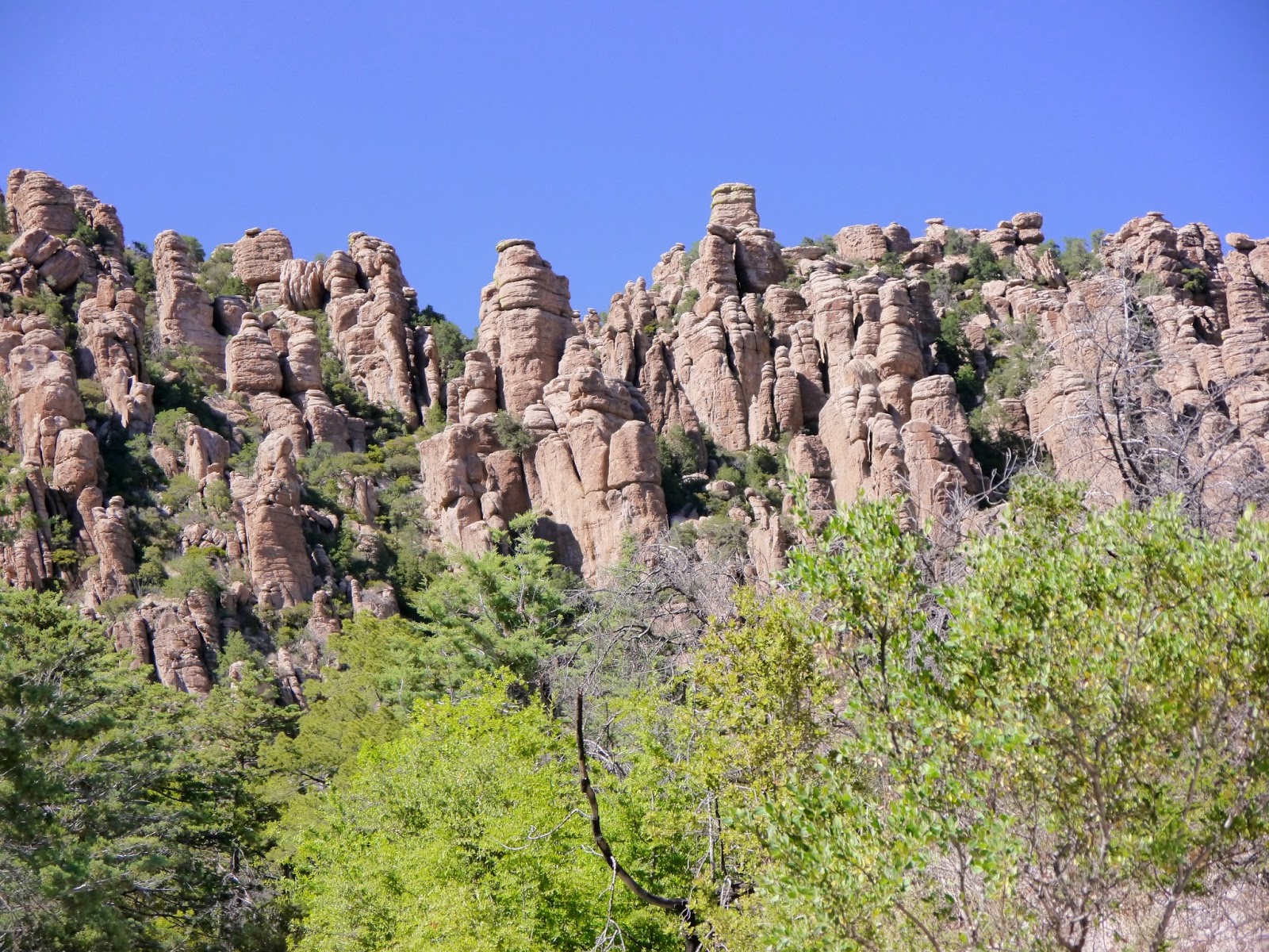 American Travel Journal Bonita Canyon Drive Chiricahua National Monument