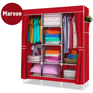 Rak Pakaian Jumbo / Rak Baju Jumbo / Lemari Portable Serbaguna Rak Pakaian Jumbo / Rak Baju Jumbo / Lemari Portable Serbaguna