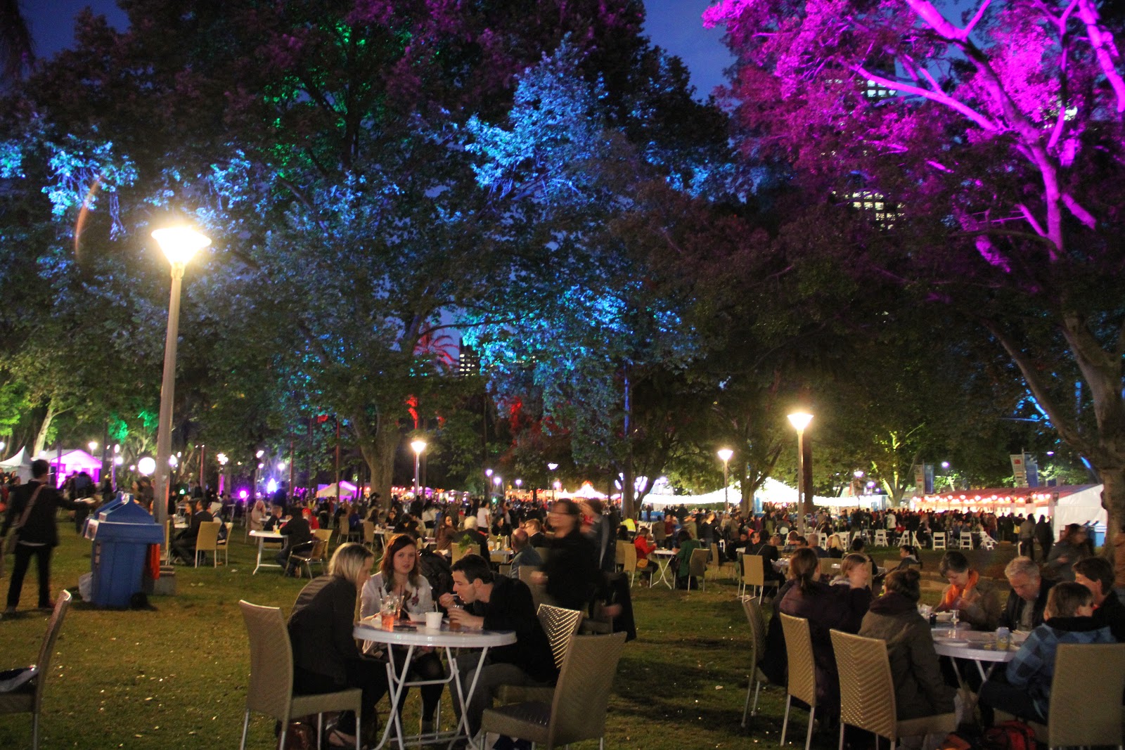 From Huts to Restaurants Night Noodle Market, Sydney Hyde Park