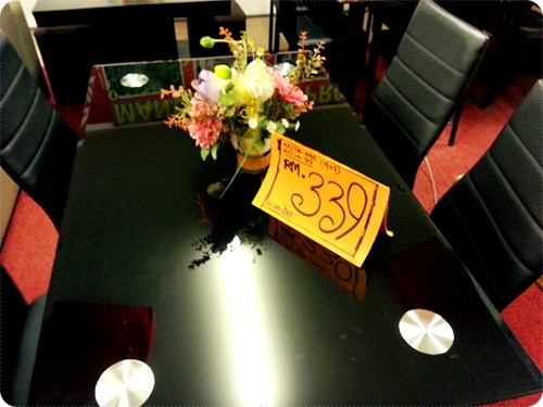 Kedai Perabot Murah Di Shah Alam Emp Street Meja Makan 4 Seats Rm339 Je