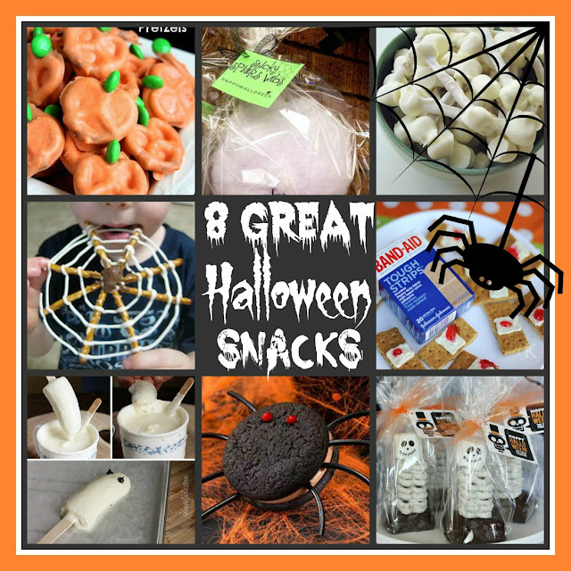 8 Great Halloween Snacks by The Everyday Home