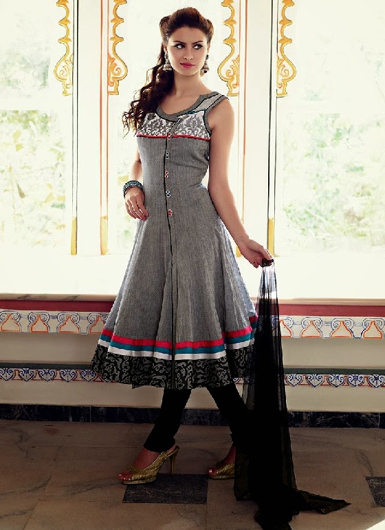 shalwar kameez design with lace