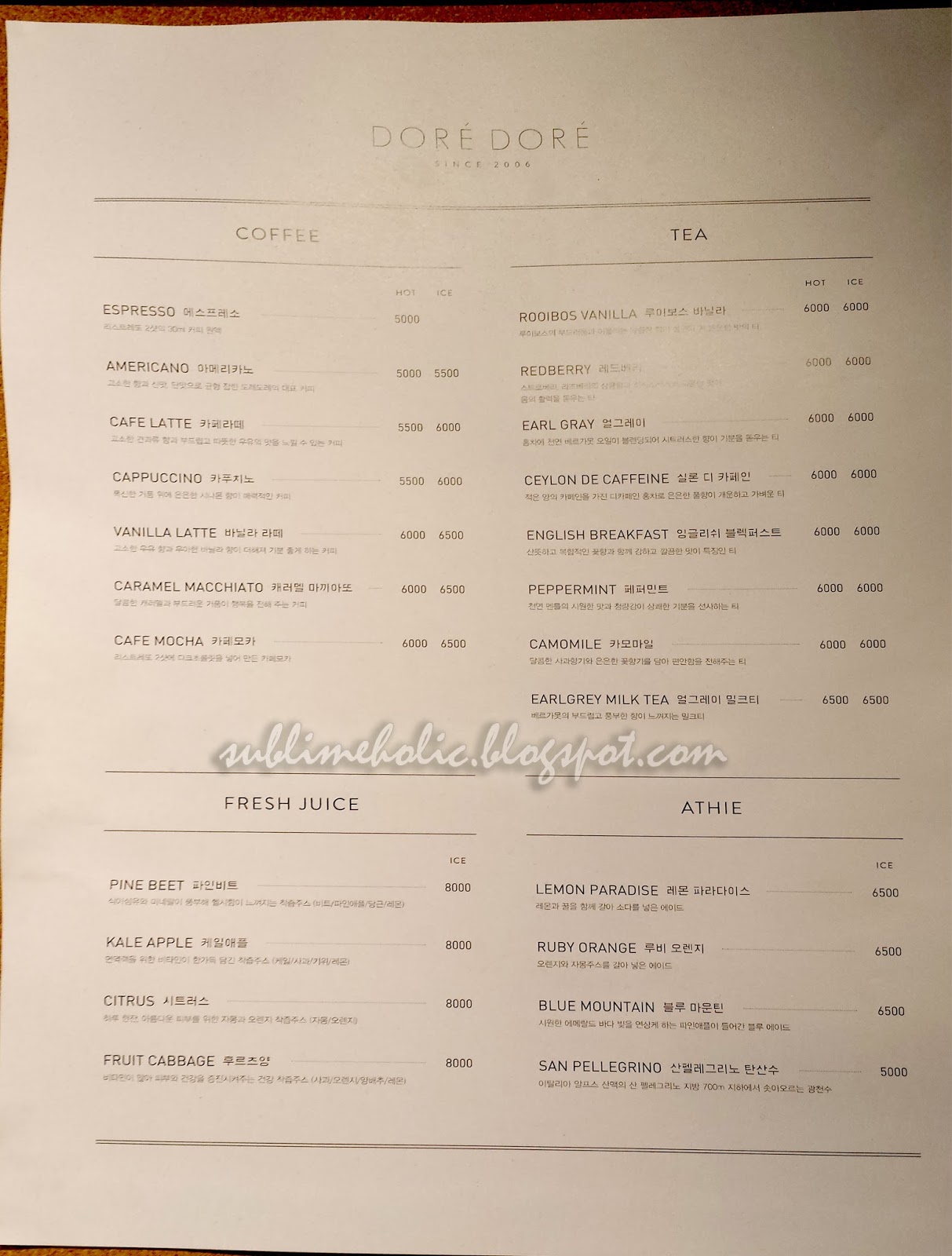 Cafe Menu Signage Cafe Menu Signage