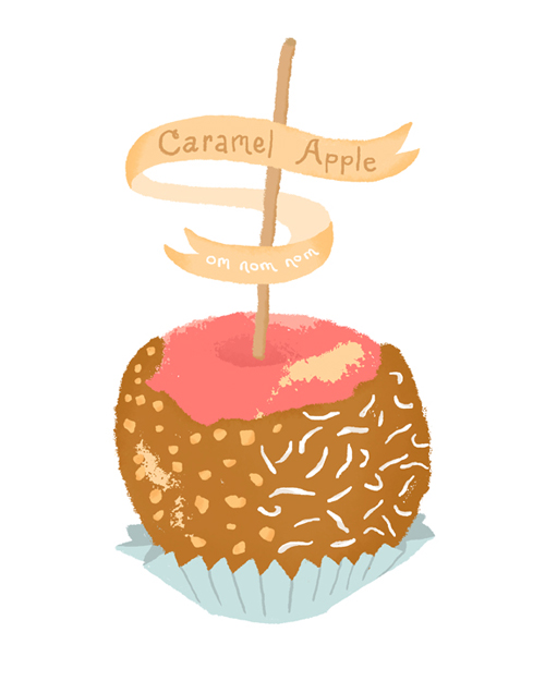 free clipart caramel apple - photo #25