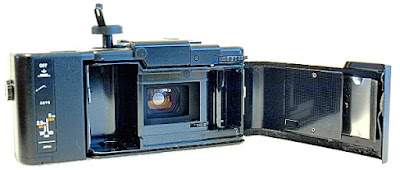 Olympus XA, film box