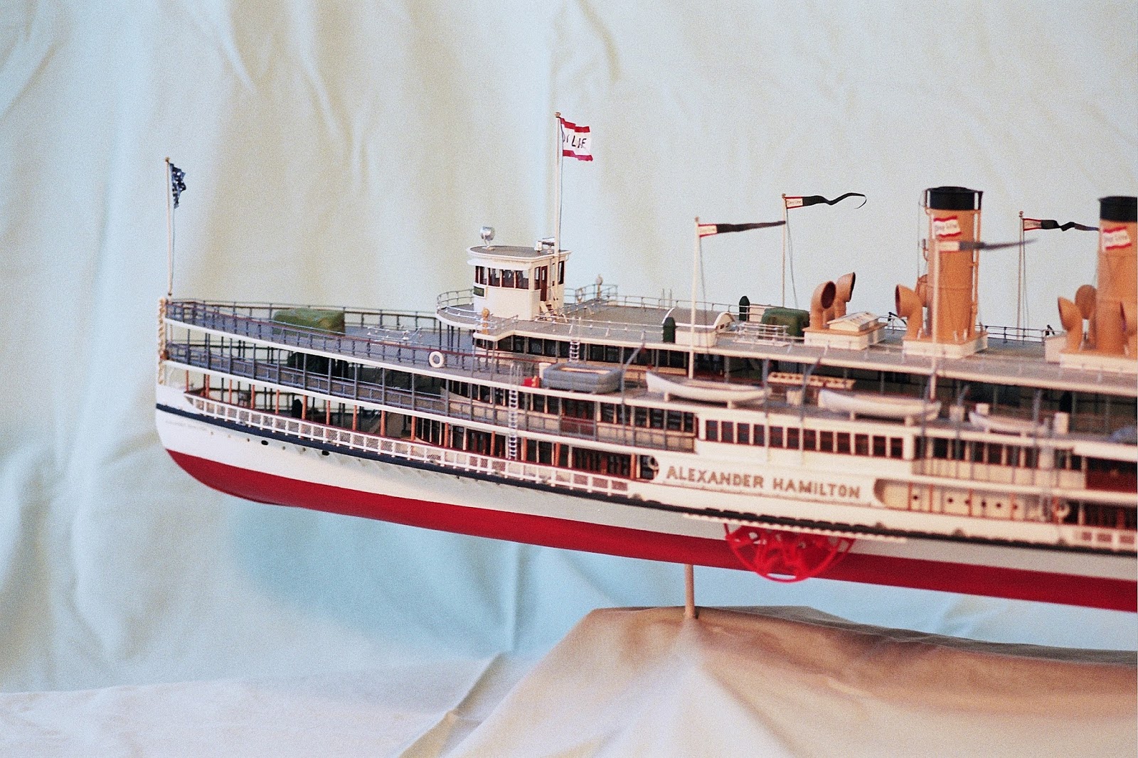 Hudson River Model Steamboats July 2015