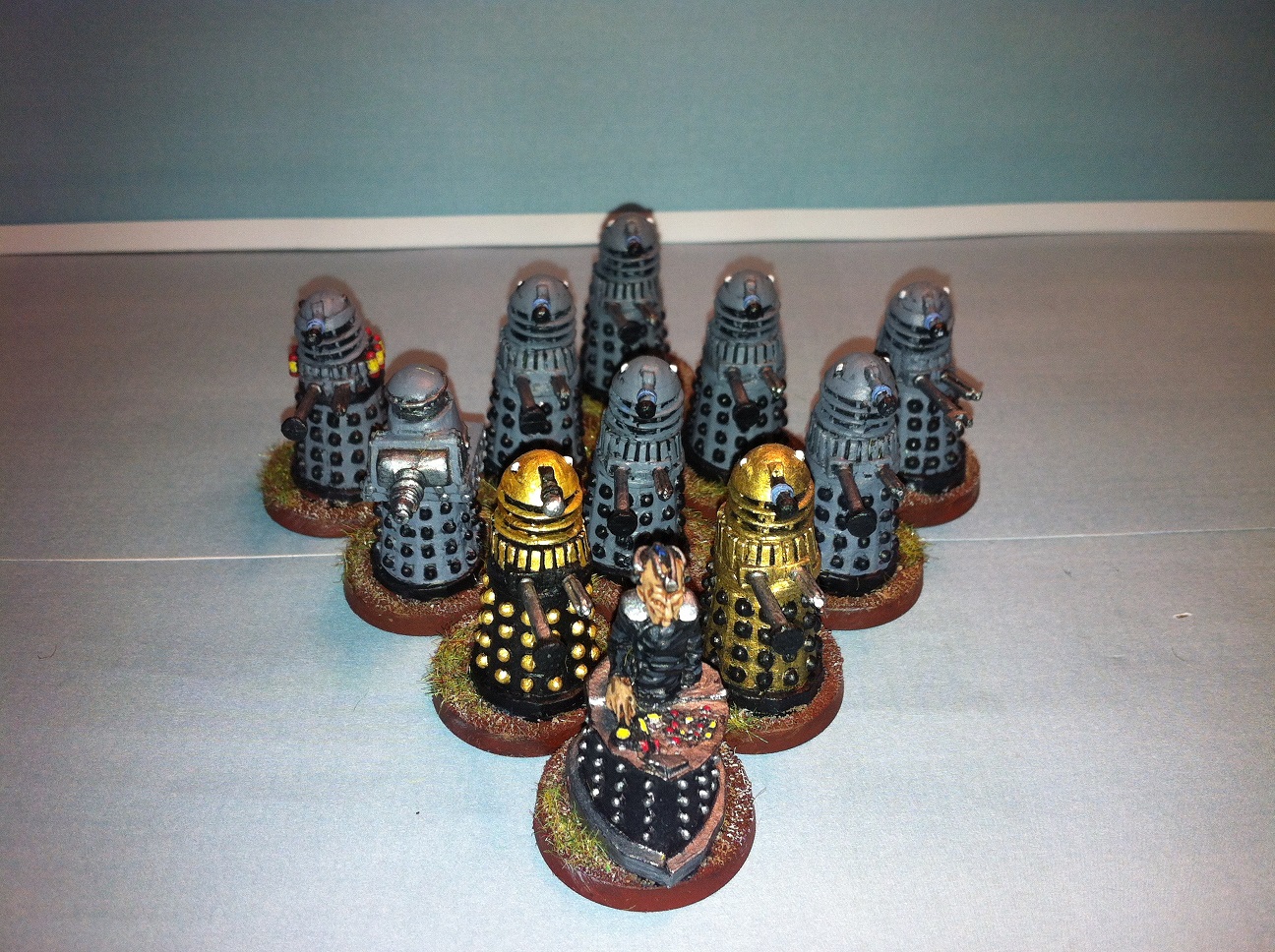BrummyLad's World of Painting Dr Who Dalek army