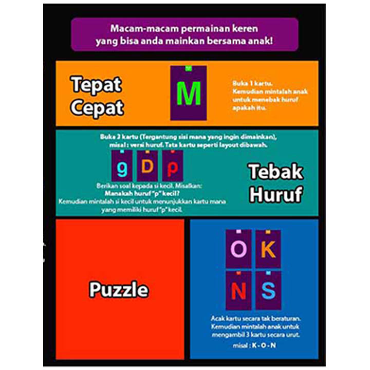 Flash Card ABC Huruf