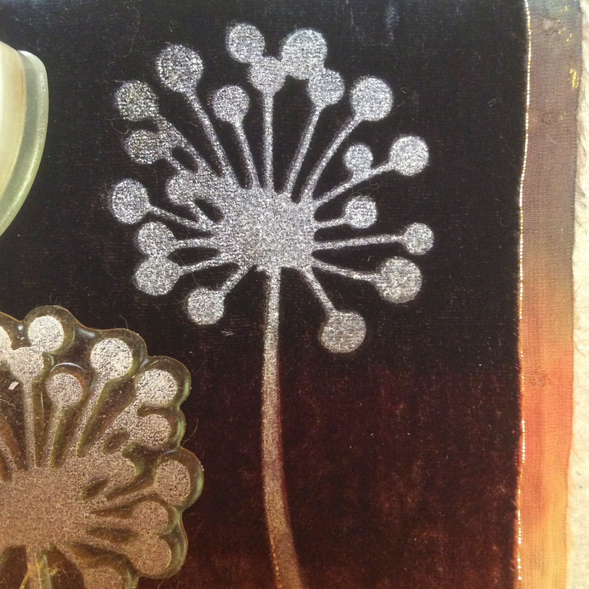 Spiral Dyed Downunder Embossing velvet