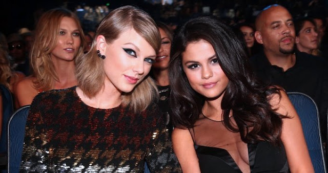 Selena Gomez y Taylor Swift juntas. Buenas amigas.