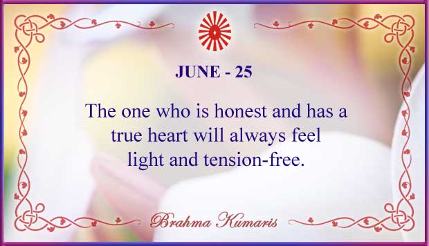 June 25 Thought For The Day June 25