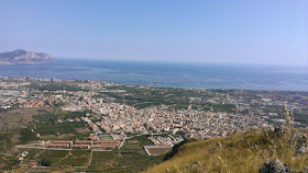 The town of Villabate, which overlooks the Gulf of Palermo