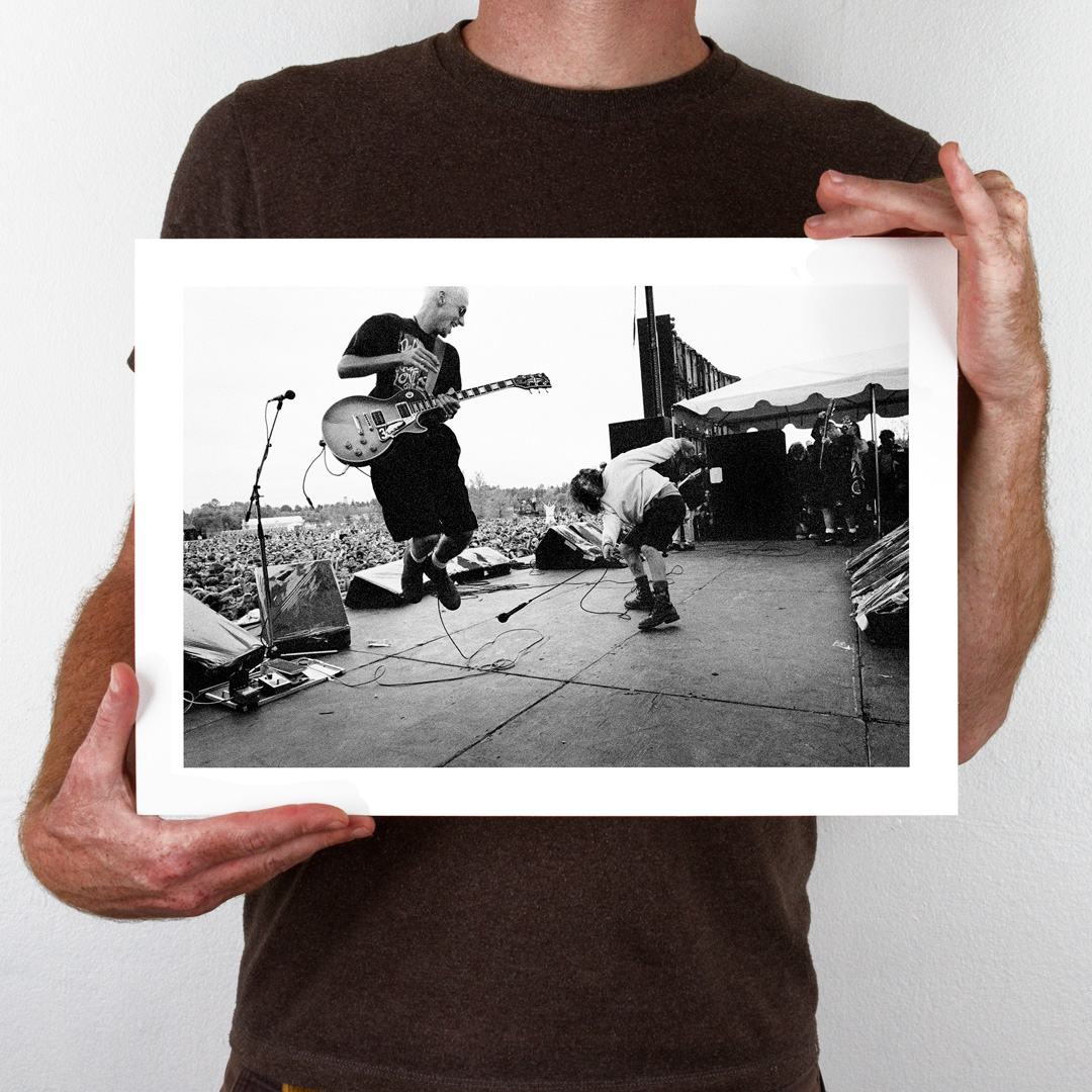 INSIDE THE ROCK POSTER FRAME BLOG Charles Peterson Pearl Jam Stone