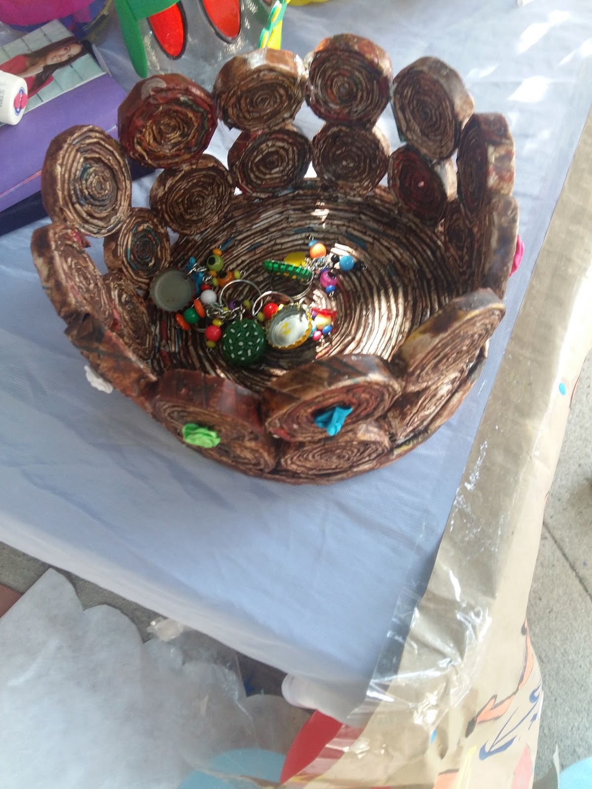 Manualidades, ¡Reciclando salvamos nuestro planeta!: Canastas