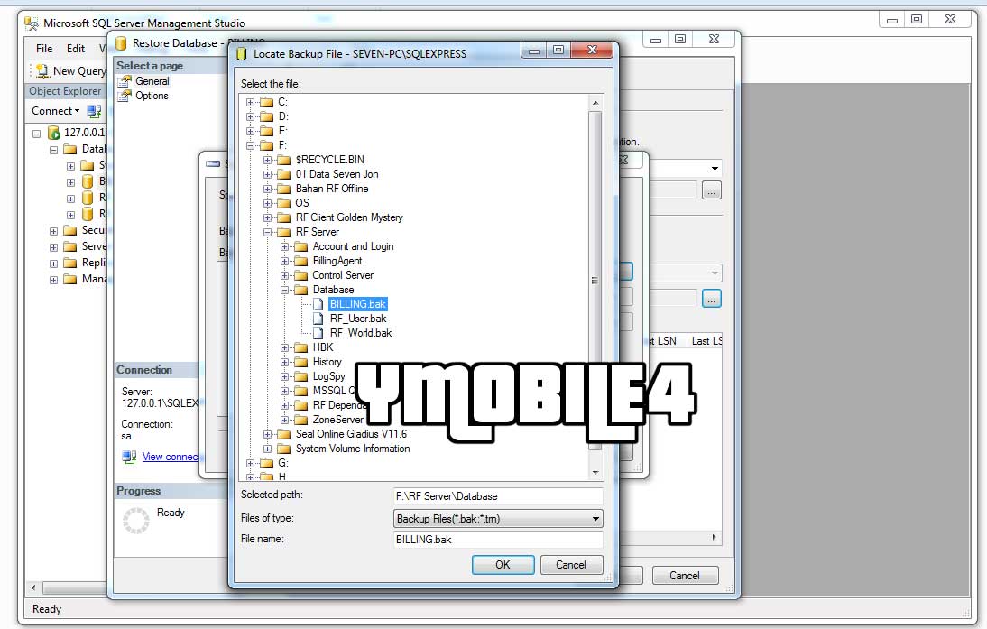 Tutorial RF Offline Step 29