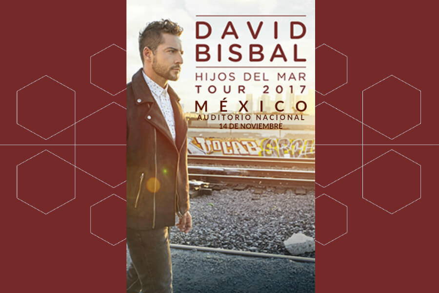 David Bisbal, Hijos Del Mar Tour 2017, Mexico, Auditorio Nacional David Bisbal, Hijos Del Mar Tour 2017, Mexico, Auditorio Nacional, boletos
